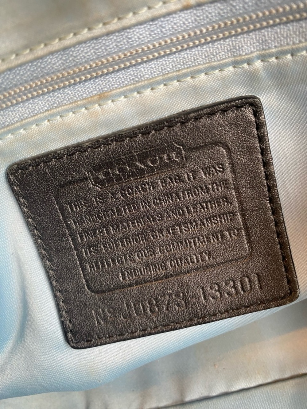 Coach Black Signature Shoulder Bag - Picture 6 of 8
